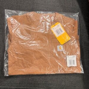 Carhartt Classic Brown KIDS' LONG-SLEEVE POCKET BODYSUIT CA5002